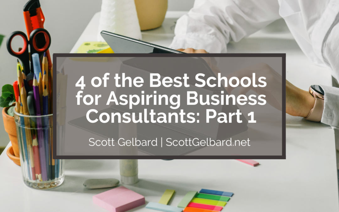 4 of the Best Schools for Aspiring Business Consultants: Part 1