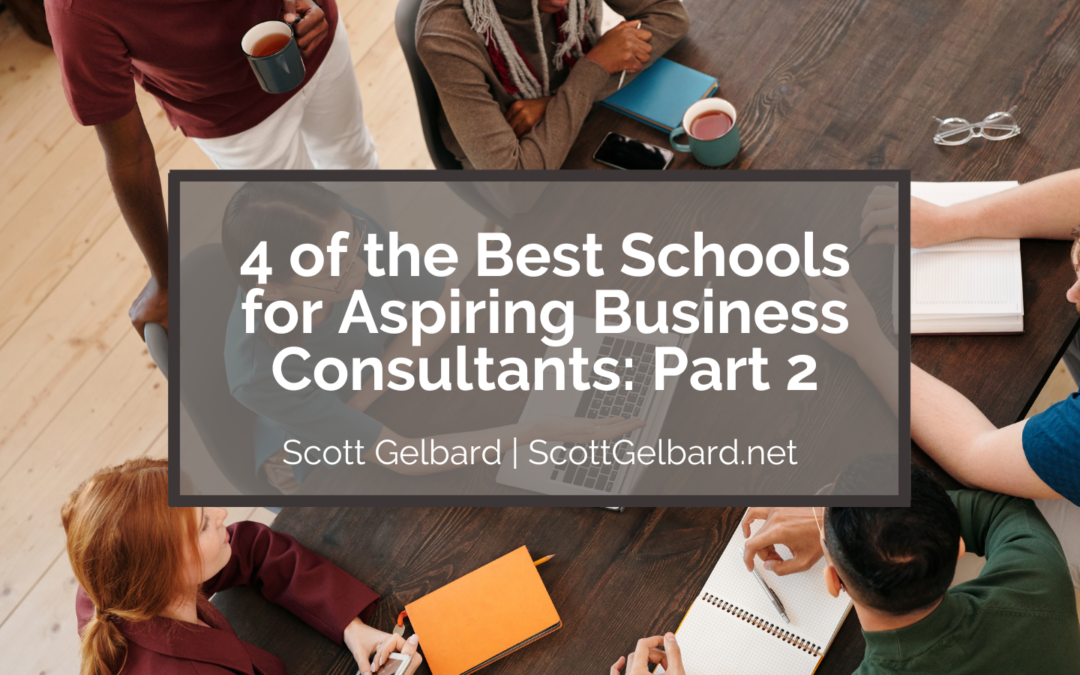4 of the Best Schools for Aspiring Business Consultants: Part 2