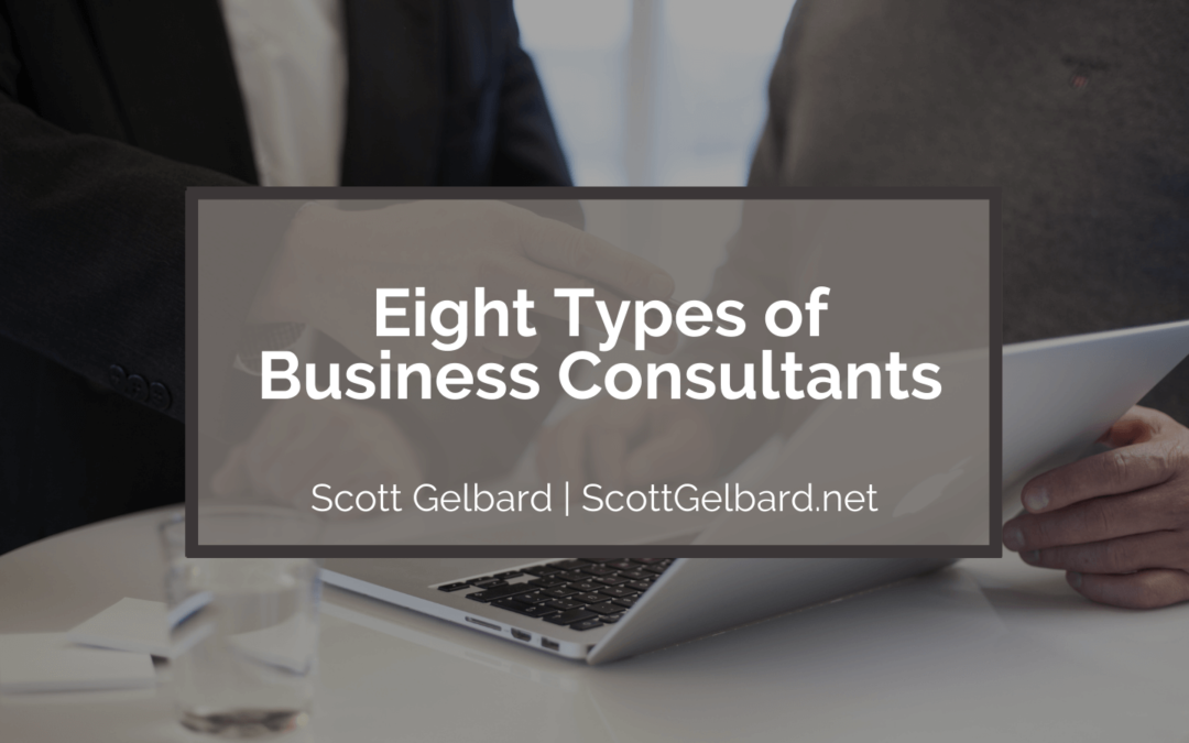Eight Types of Business Consultants
