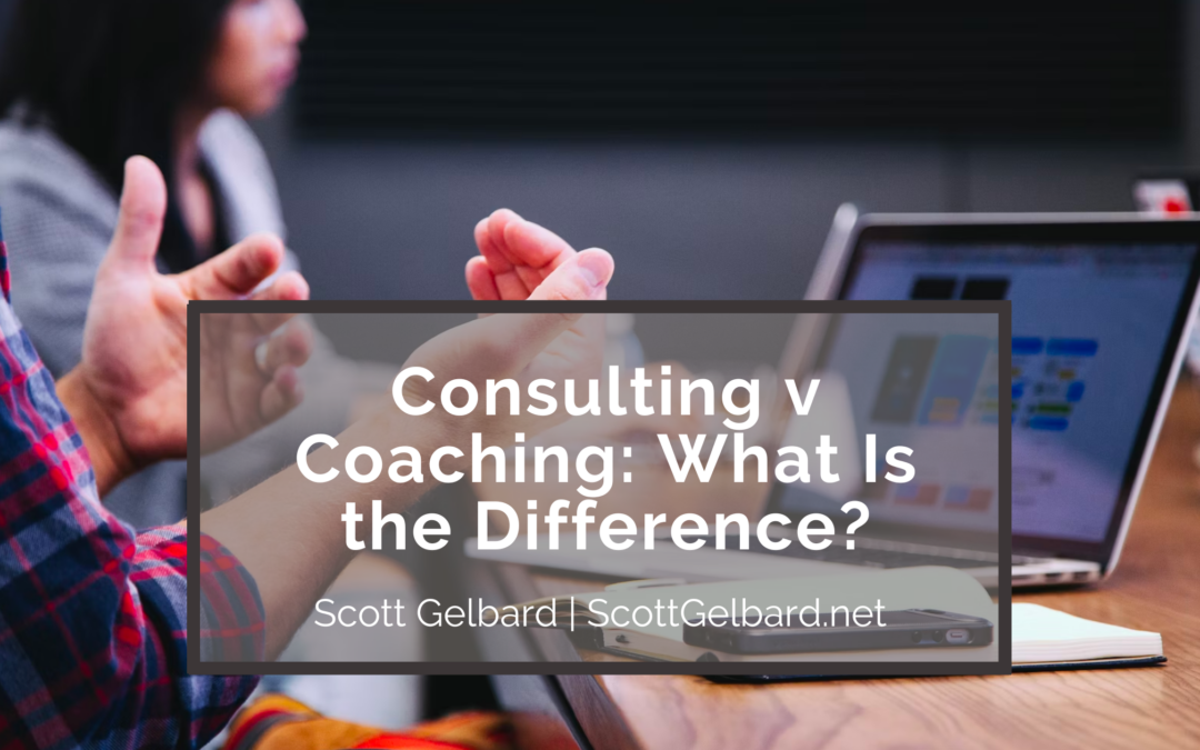 Consulting v Coaching: What Is the Difference?